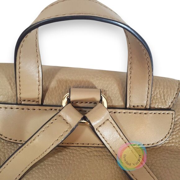 Michael Kors Raven Beige Pebble Leather Backpack main image 12